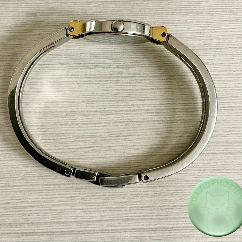 Movado Model No. 97 A1809 A Two Tone Watch W/ Original Box - Picture 5 of 10